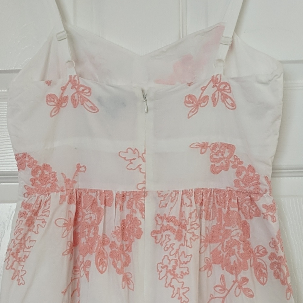 *Sold* J.Crew Factory Embroidered Spaghetti Strap - Picture 3 of 8